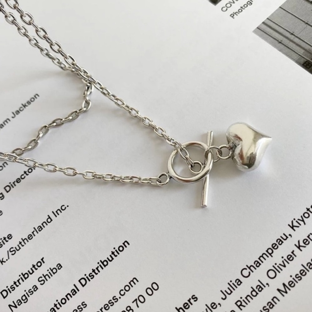 NEW “18” LOVE HEART 925 STERLING SILVER NECKLACE, NICE NECKLACE, CUTE NECKLACE - Picture 5 of 6